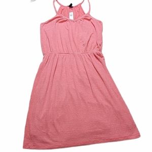 Gap Factory Coral Sleeveless‎ Round Neck Dress M